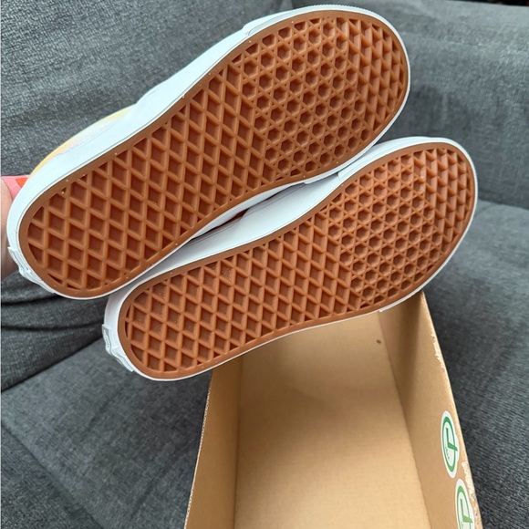 Vans Classic Slip On Festival Dream Canvas Multi Shoes Pink Orange Womens 8.5 - Picture 6 of 7